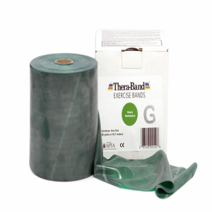 Thera-band 15 cm x 47,5  verde-fuerte